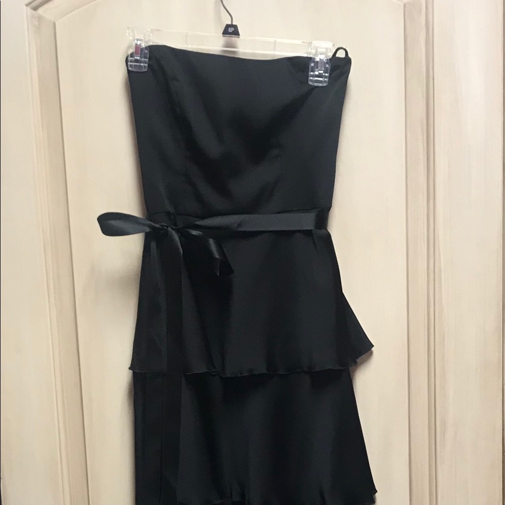 Long lazzaro black gown
